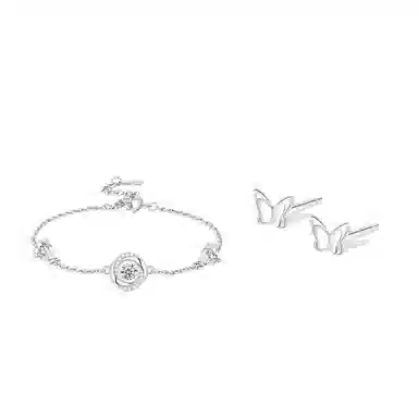 【纯银999 | 莫比乌斯】 凤祥囍事 老凤祥 优雅浪漫温柔小众设计简约学生日常轻奢高级感经典百搭通勤浪漫约会可调节 足银 手链 女款