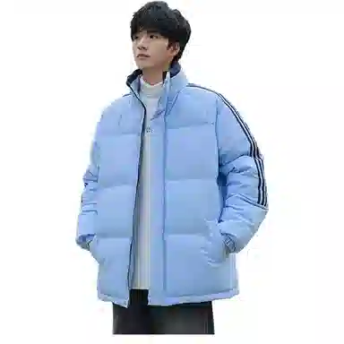 太子龍 加厚立领百搭情侣保暖时尚休闲青少年棉服 男女同款