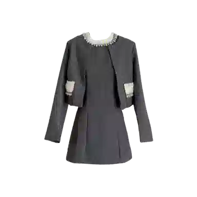 Beauty at 19 Miu Sleeveless A-Line Dress Set