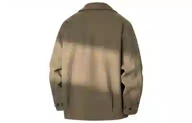 大卫贝肯 轻熟风韩系简约翻领毛呢茄克外套厚款潮流宽松休闲学院风百搭舒适呢子大衣 男女同款