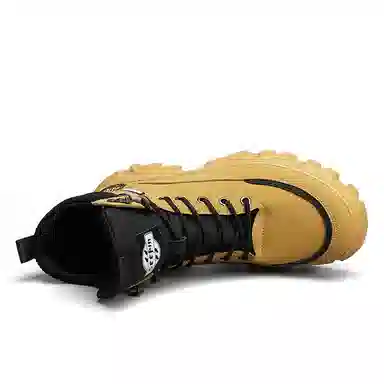 皮革 街头潮流英伦风多用途户外休闲 及踝 马丁靴 男款