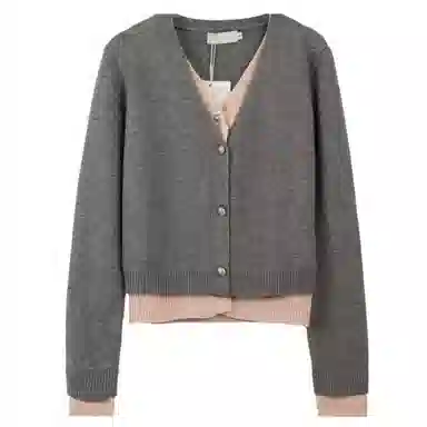 望莱仕 时尚舒适休闲纯色长袖针织衫 女款