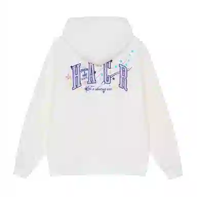 HARSH AND CRUEL Meteor Unicorn Embroidered Hoodie