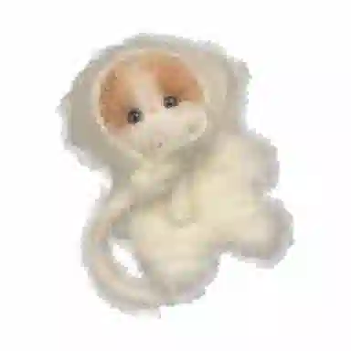 纯兔鼠 创意可爱扭扭棒猫咪 其他手工制作