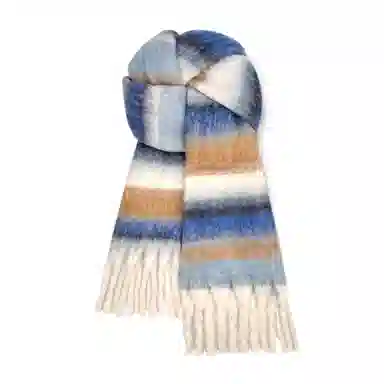 MINISO Gradient Tassel Scarf