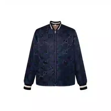 Gucci FW22 Zipper Jacket Navy