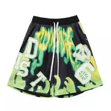 Revenge REVENGE DISTRICT 6 Co-branded Basketball Shorts Black