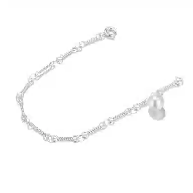 珂里 竹节环扣法式复古典雅温婉设计感节节高升小众精致百搭甜美气质#好运 合金 手链 女款