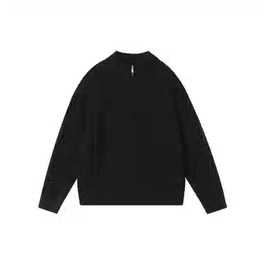 FORNINES Half-Zip Knit Sweater