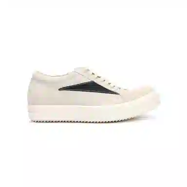 Rick Owens Luxor Low Top Sneakers Cream
