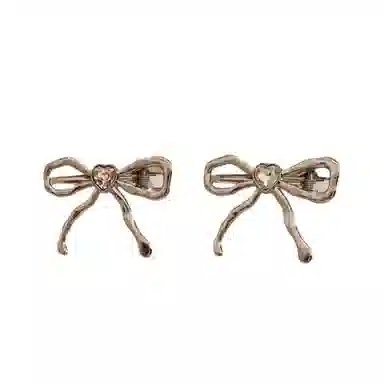 希铃 甜酷风少女感 简约 金属 发夹 女款