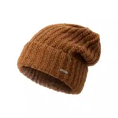 红豆 百搭休闲冬季保暖时尚宽松 腈纶 绒线帽 男女同款情侣款