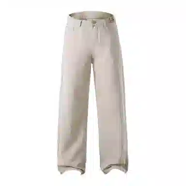 大卫贝肯 美式经典高街潮流基础款纯棉直筒百搭长裤休闲裤 男女同款