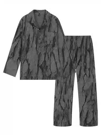 好福份 秋季条纹睡衣家居服 男款