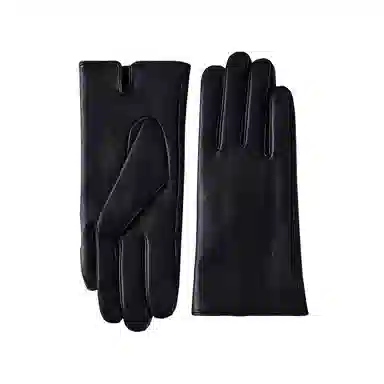 玖慕 秋冬季保暖 羊头层皮革 真皮手套 女款