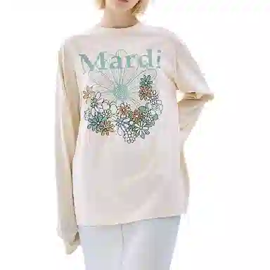 MARDI MERCREDI FLOWERMARDI JARDIN_BUTTER MOSSGREEN FW25T