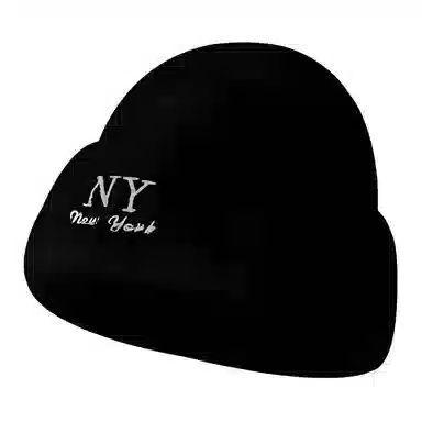 艾佳微 韩系氛围感大头围显脸小保暖护耳防寒 腈纶 绒线帽 男女同款情侣款