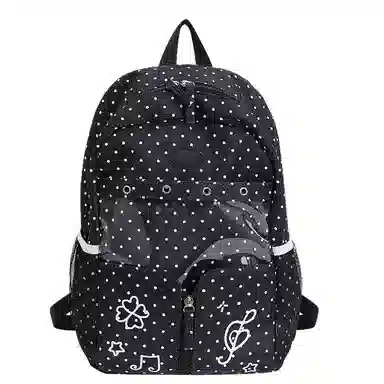 行途 塔丝隆大容量高级感学生书包轻便 尼龙 痛包 小号大号 男女同款情侣款 多色