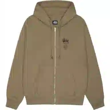 Stussy FW25 SWIM OUT ZIP HOODIE logo