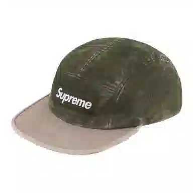 Supreme FW25 Week 4 2-Tone Moleskin Camp Cap -