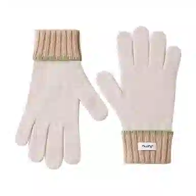 玖慕 保暖 绵羊毛 绒线手套 女款