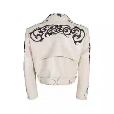 START EXCEED END Short Leather Jacket