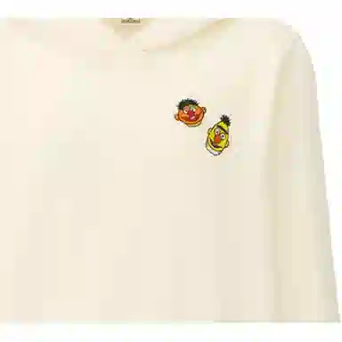 UNIQLO x Sesame Street x KAWS Hoodie Off-White