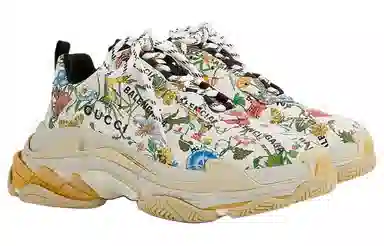 Gucci x Balenciaga Triple S Ivory