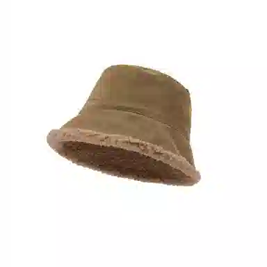 稻草人 百搭双面简约 聚酯纤维 渔夫帽 女款