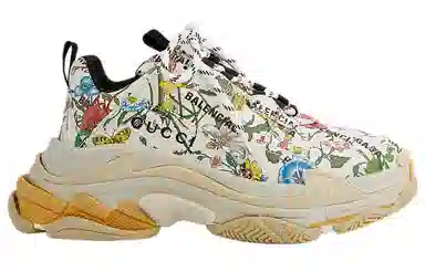 Gucci x Balenciaga Triple S Ivory