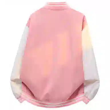 Herbal Color Vintage Baseball Jacket