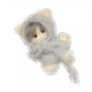 纯兔鼠 创意可爱扭扭棒猫咪 其他手工制作
