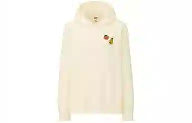 UNIQLO x Sesame Street x KAWS Hoodie Off-White
