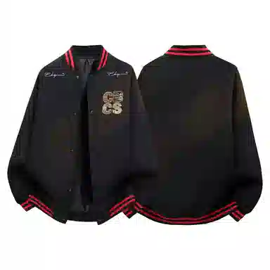 Herbal Color Vintage Baseball Jacket