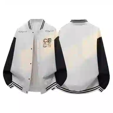 Herbal Color Vintage Baseball Jacket