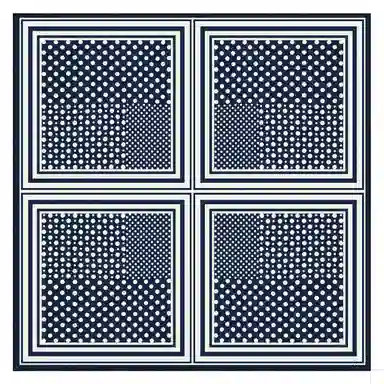 一米画纱 双面双色斜纹绸精致工艺喷绘真丝方巾优雅气质西装领巾 桑蚕丝 丝巾 女款