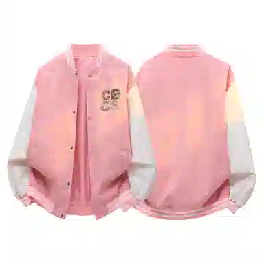 Herbal Color Vintage Baseball Jacket