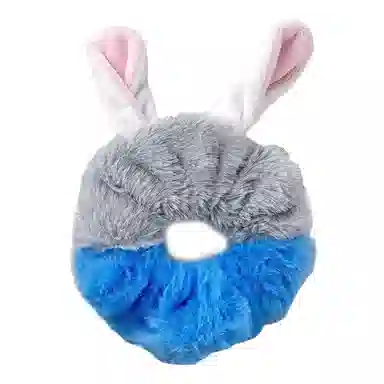 蒙妮 可爱狐毛绒耳朵大肠圈 布艺 发圈 女款