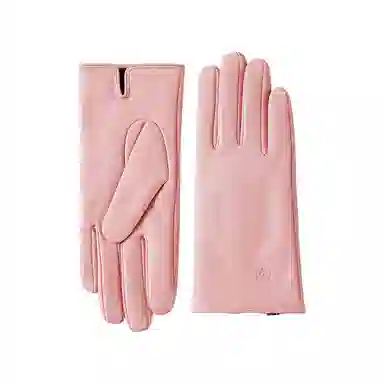 玖慕 秋冬季保暖 羊头层皮革 真皮手套 女款