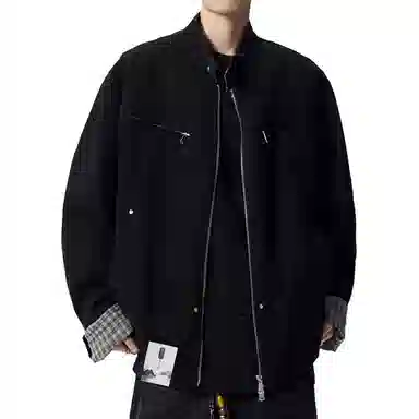 【永恒机车工装飞行员外套】布客行 怀旧做旧处理低调奢华经典复古设计霸气有型顺滑细腻材质挺括有筋骨感摩登高街范夹克 男女同款