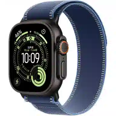 亿祈发 表带 苹果适用 尼龙材质 野径魔术贴男女通用