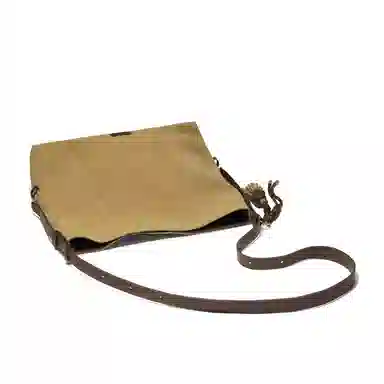 BELLE Classic Leather Shoulder Bag Large