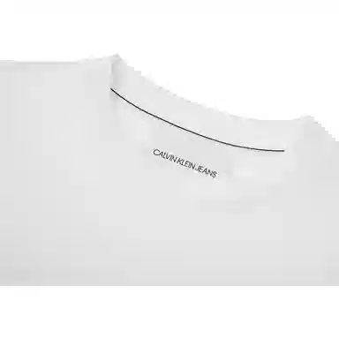 Calvin Klein Logo Print Sweatshirt White