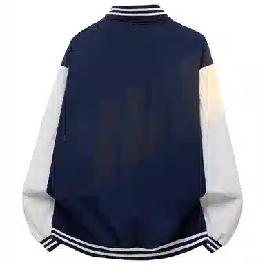 Herbal Color Vintage Baseball Jacket