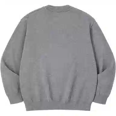 PSO Brand Spot Dog Jacquard Sweater