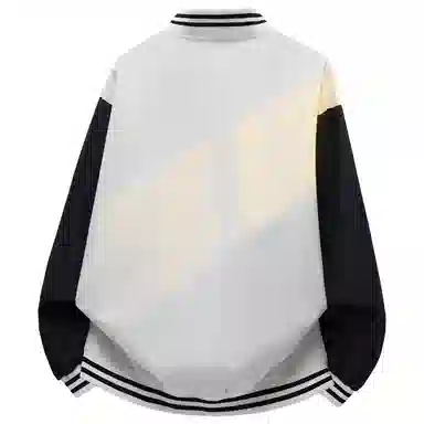 Herbal Color Vintage Baseball Jacket