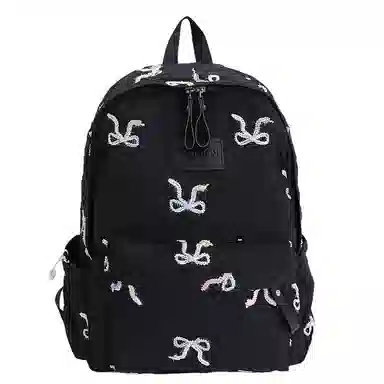 行途 小众高颜值日系百搭书包大容量初高中大学生电脑包 尼龙 双肩包 常规 女款 多色