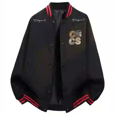 Herbal Color Vintage Baseball Jacket