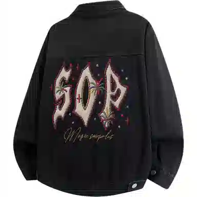 SOIEPLUS Vintage Denim Jacket