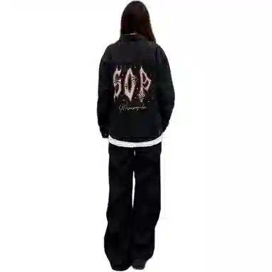 SOIEPLUS Vintage Denim Jacket